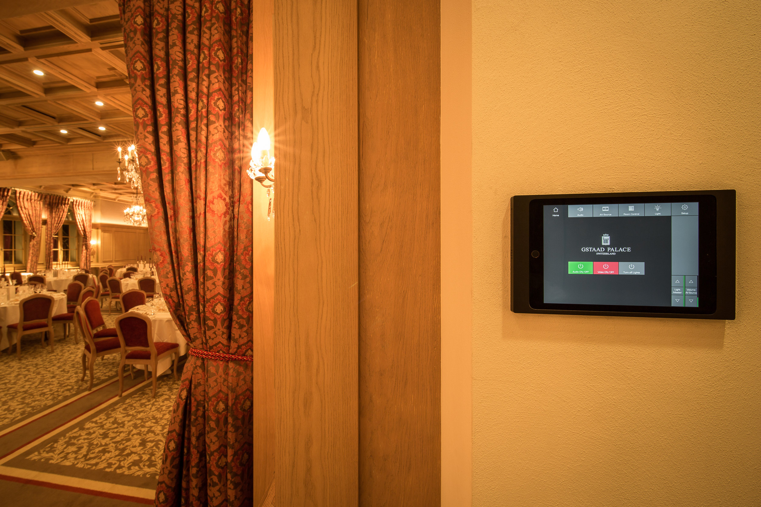 Salle Baccarat | Ballsaal | Hotel Gstaad Palace | Qu solutions